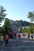 view of the mountain from the visitors walkway