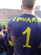 edwards in the stands