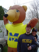 paul and his big inflatable wolverine