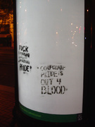 less  blood, more grafitti