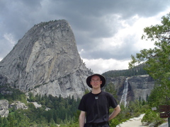 me at clark point on the john muir trail
