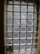 a glassbrick wall