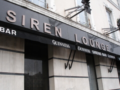 the siren lounge at the ormond quay hotel.