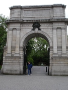 the main archway into st. stephen's green