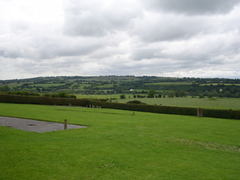 the view of the countryside