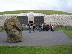 entryway into newgrange