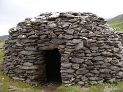 beehive hut entrance