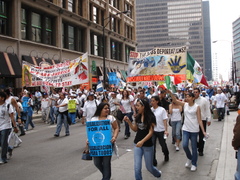 marching down jackson (looking west)