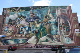 one of phillys many murals