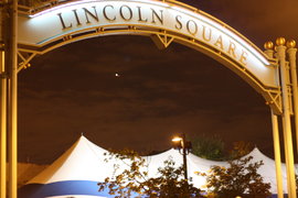 the lincoln square looking south