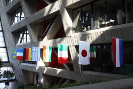 more atrium flags
