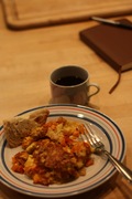 omelettes and coffee