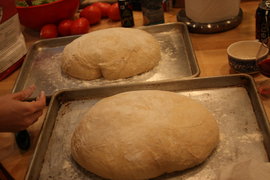 raising the loaves