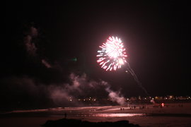 fireworks at short sands