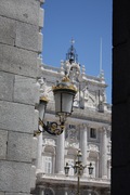 a light at the palace