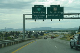 towards spokane